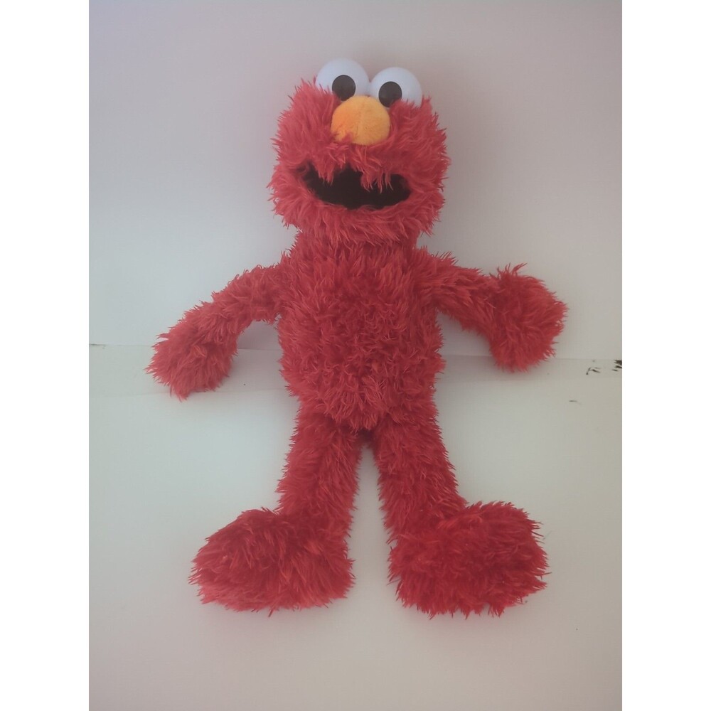 2014 Talking Singing Play All Day Elmo 22" Sesame Street plush toy WORKS